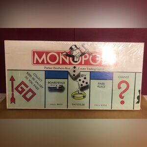 Monopoly Board Game Parker Brothers 1985 
No: 0009